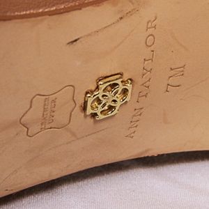 Ann Taylor Buckle Heels, Size 7M